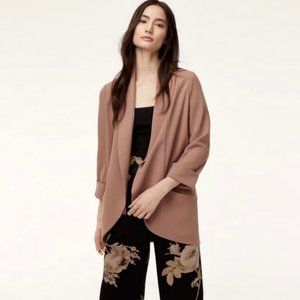 Aritzia Wilfred Chevalier Jacket Honey Beige Size 2